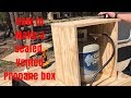 Making a Vented, Sealed Propane Box, & Kitchen upgrades. Custom Sprinter Van/RV