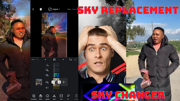 How To Do Sky Replacement/Changer Video Editing Tutorial VN Editing Tutorial #howto