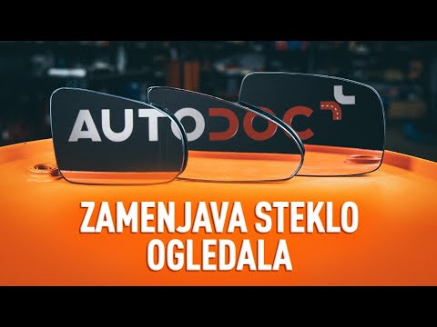 Video: Kako zamenjati zlomljeno stekleno ogledalo?