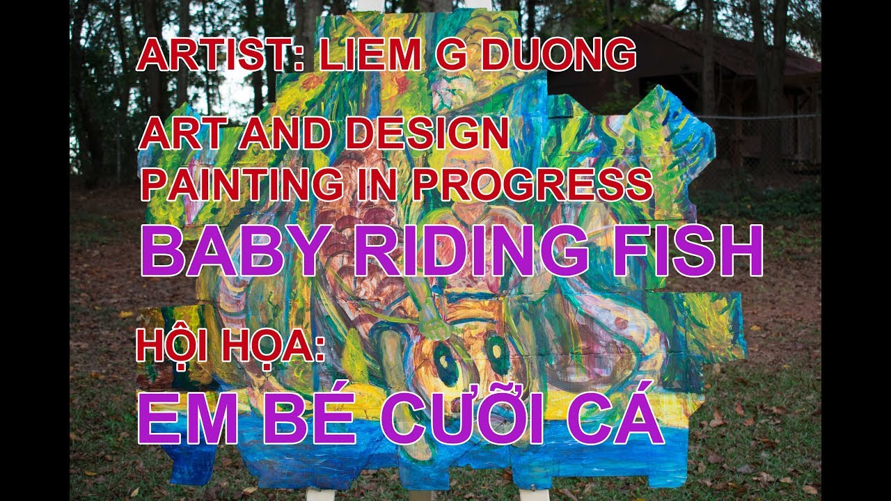 Baby Riding Fish Part 1 - YouTube