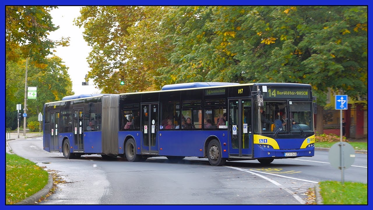 Utazás egy MVK-s Neoplan N4522 Centroliner busszal az 1-es vonalon - JUV-048 (017)