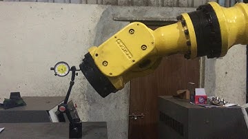 Mahajan Automation, Pune, refurbished Fanuc R 2000i 165F guage test