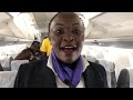 Ronnie Kasemire, the happy Cabin crew Uganda Airlines