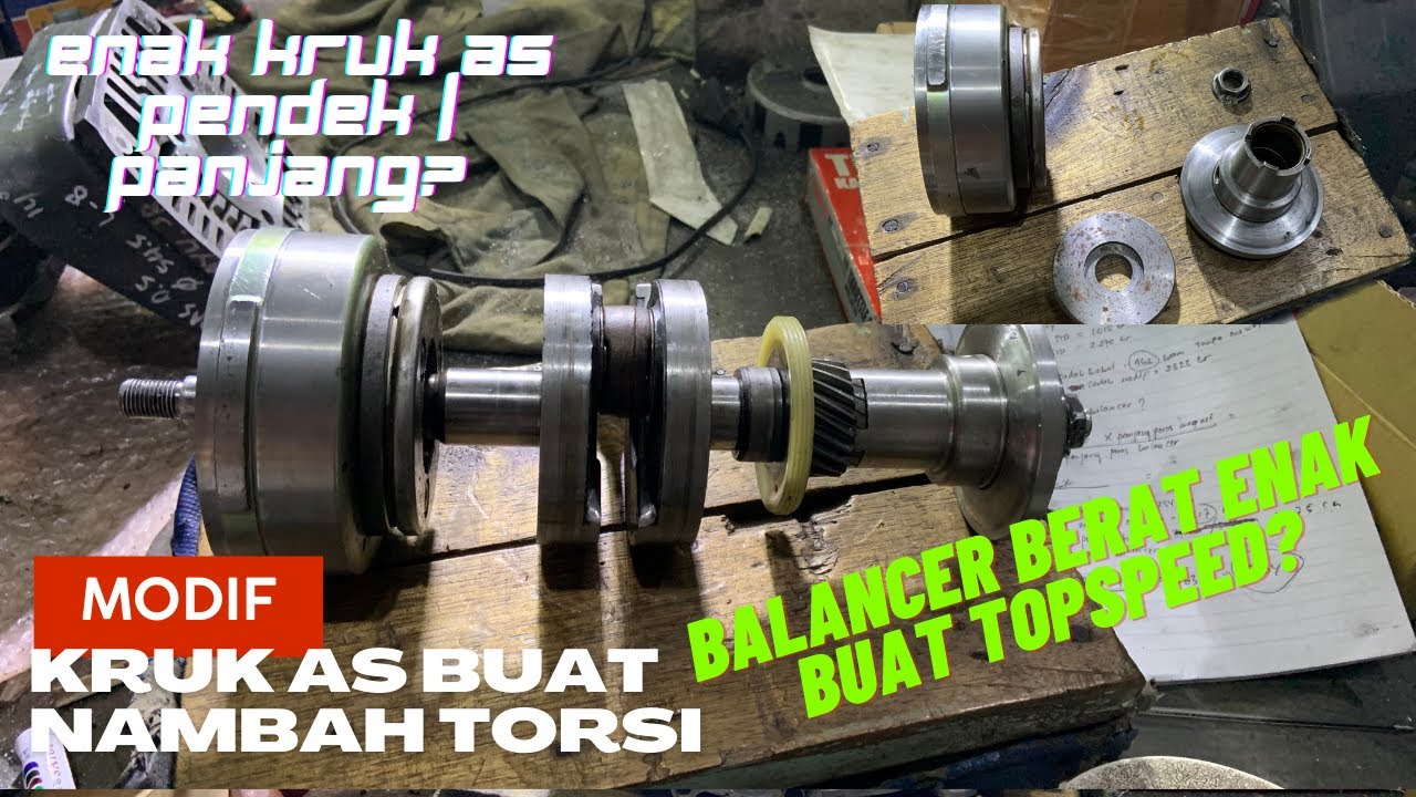 MODIF KRUK AS FIZR + HITUNG BOBOT BALANCER TAMBAH TORSI