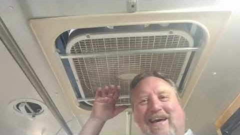 Shuttle Bus RV Conversion (Part 102) Escape Hatch Fan!