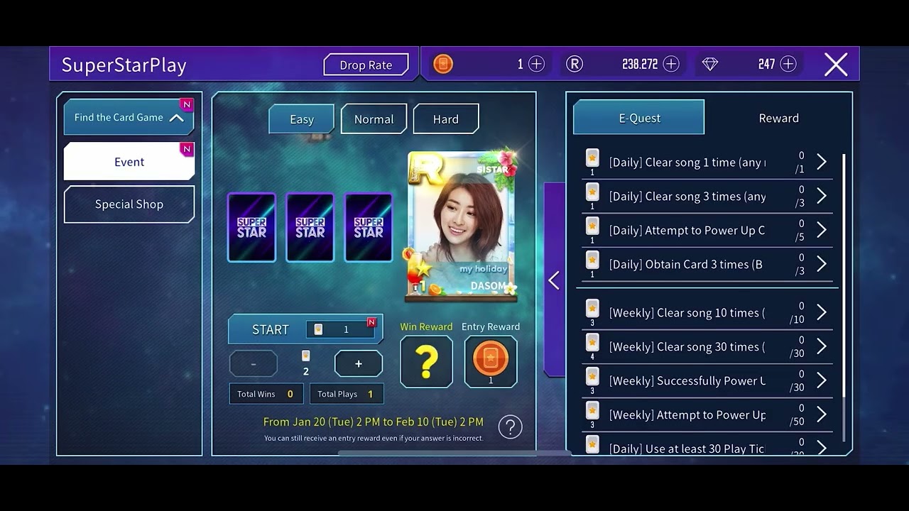 SUPERSTAR STARSHIP | Find the Card Game