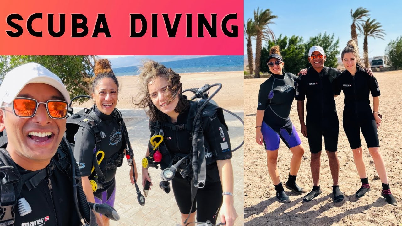 Scuba Diving in Aqaba Jordan My First Scuba Diving Experience YouTube