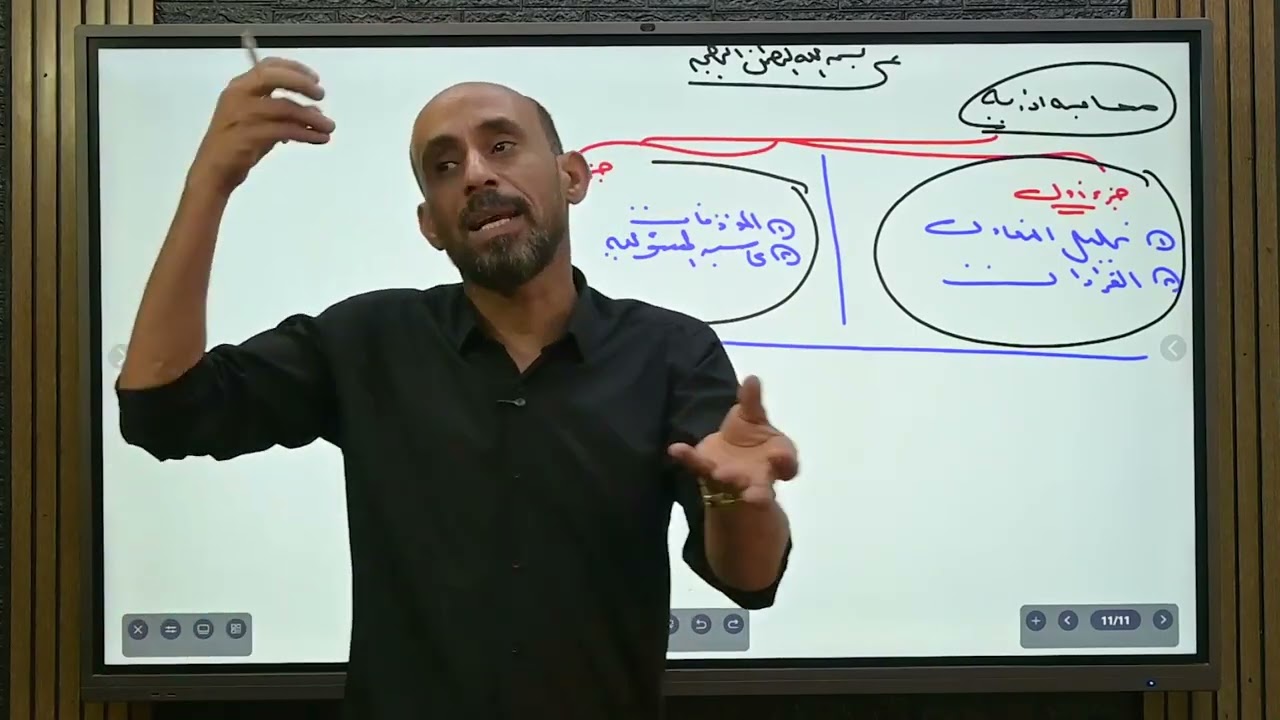 كورس التاسيس فى المحاسبة الاداريه الفرقة الرابعه كلية التجارة جامعة القاهره 