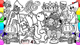 Poppy Playtime Chapter 4 Coloring Pages New How To Color New Characters ...