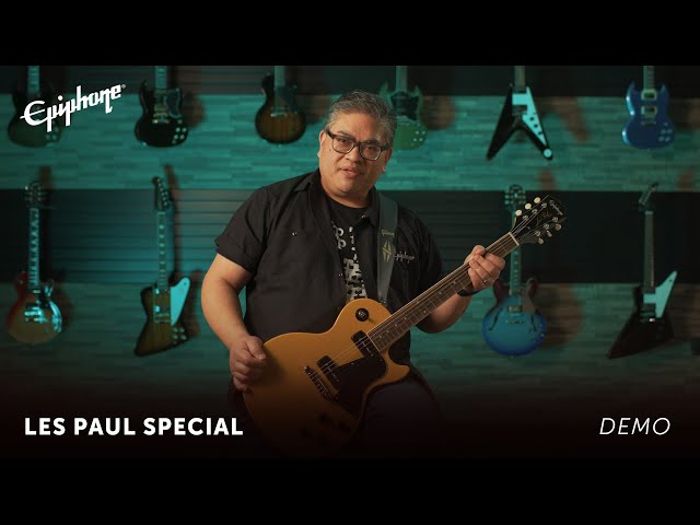 Epiphone Inspired By Gibson Les Paul Special Demo - Why TV Yellow Guitars  Were Made