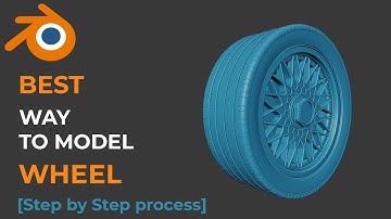 Best Way to model a Wheel in Blender