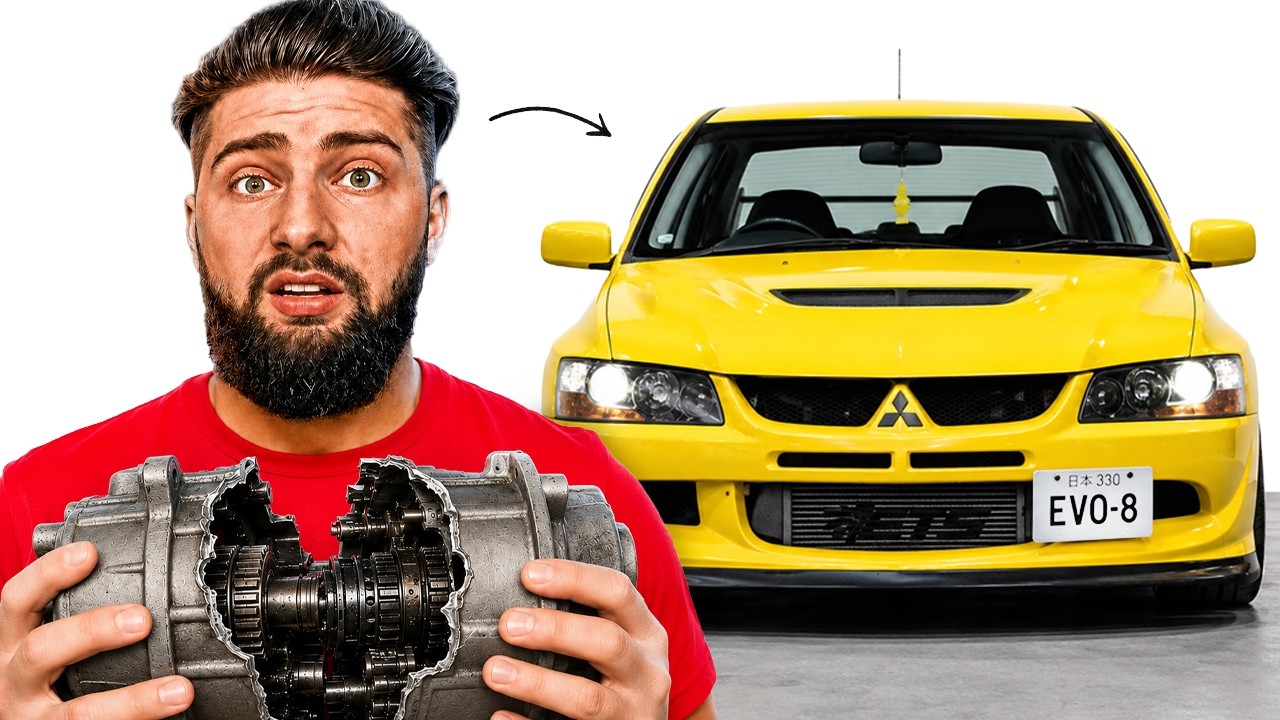 RESTORING THE GEARBOX ON MY MITSUBISHI EVOLUTION 