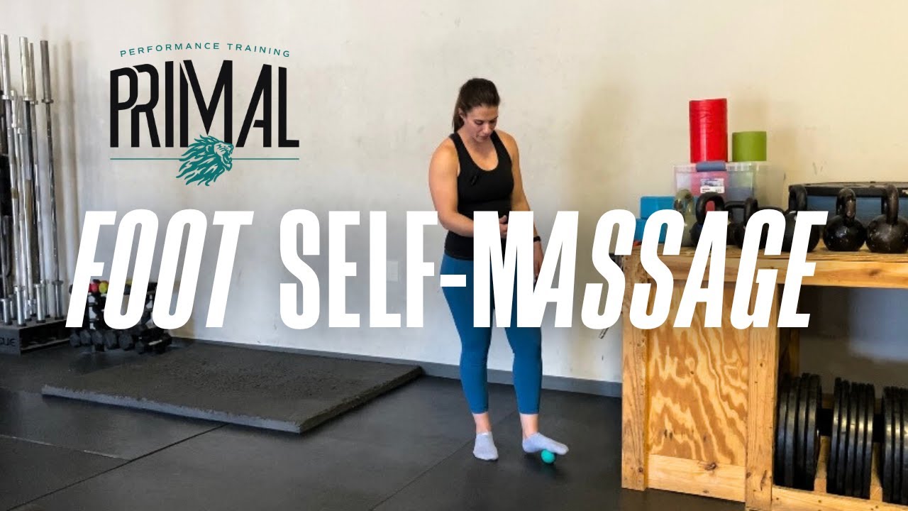 Foot Self-Massage - Lacrosse Ball - YouTube