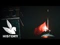 4K ソビエト連邦崩壊 Soviet Flag Down In 1991 