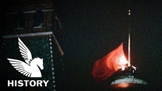 4Kソビエト連邦崩壊 - Soviet Flag Down In 1991