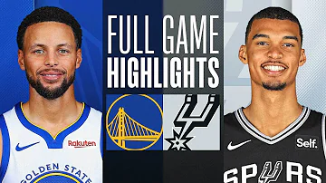 WARRIORS at SPURS | FULL GAME HIGHLIGHTS | March 31, 2024