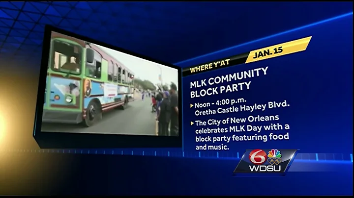 Where Y'at 6 picks for weekend of Jan. 12 to Jan. 14, 2018