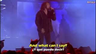 Europe - Scream Of Anger (Lyrics on screen & Sub español - castellano) Live