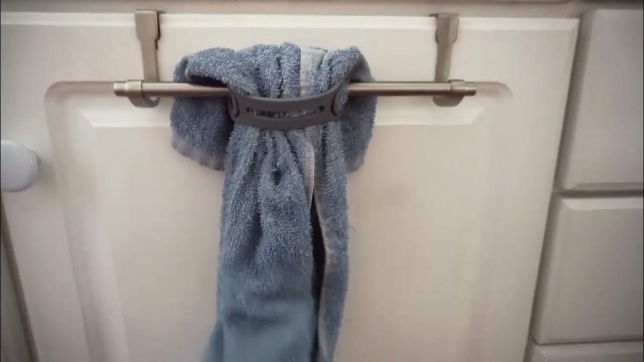 How to stop towels from dropping on the floor YouTube