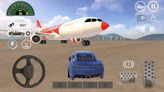 Car Driving Simulator 2020 Ultimate Drift - Blue Sport Car Driving Airport - Android Gameplay 3D screenshot 3
