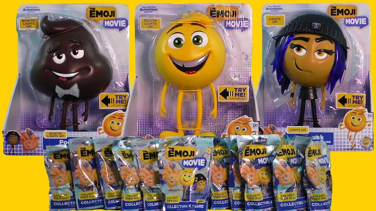 GIGANTES Figuras The Emoji Movie y Bolsitas sorpresa La película en español