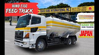 HINO E13C FEED TRUCK QUALITY JAPAN SURPLUS TRUCKS.