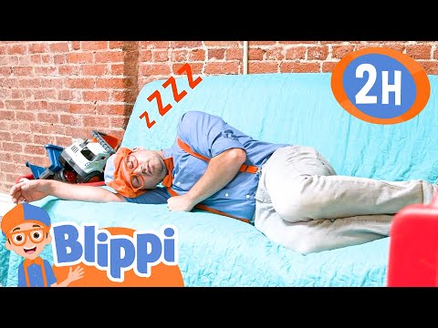 Blippi In Amy's Playground - Learn Colours! | Blippi - Kids Playground | Educational Videos for Kids