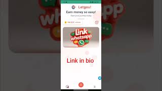 letgou  new whatsapp earning app | letgou app se paise kaise kamaye | letgou app#goshareapp new upda