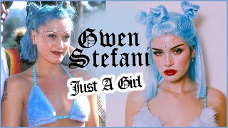 90S GWEN STEFANI HALLOWEEN MAKEUP TUTORIAL