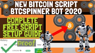 😍💸 New Bitcoin Script BTCSpinner.io 2020 full setup guide 2 screenshot 5