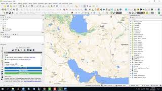 Atmospheric correction of ASTER sensor images in QGIS software screenshot 4