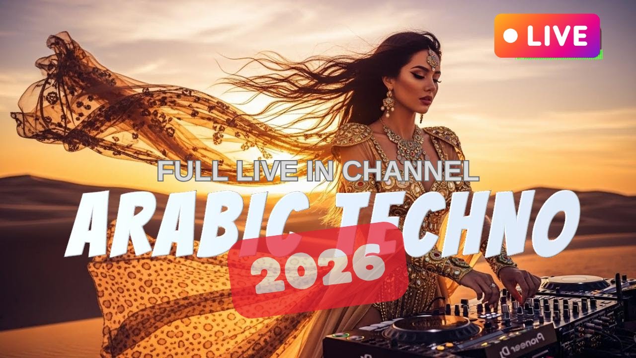 Arabic Techno Mix 2026 🔴 LIVE 24/7 | Desert Radio & Middle Eastern EDM