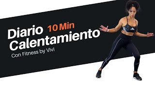 CALENTAMIENTO - MINI CARDIO ABS 🔥| Adelgaza con solo 10 minutos al dia by Fitness by Vivi 87,911 views 7 months ago 11 minutes, 16 seconds