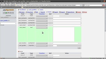 PHP Tutorial: User Profiles [part 01]