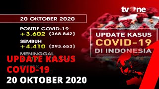 Download lagu Update Corona 20 Oktober 2020: Positif 368.842 Orang, 293.653 Sembuh & 12.734 Meninggal | tvOne