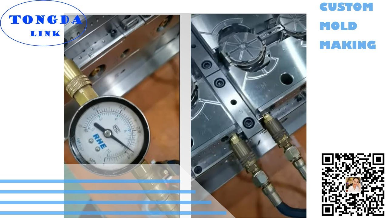 The mold water line cooling inspection is a critical process in mold making and quality checking