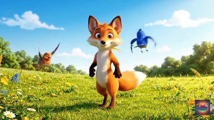 Foxy and the Feather Friends 🦊✨ | Heartwarming Forest Adventure Story for Kids | Disney cartoon"