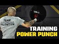 Top 3 exercises for a powerful punch. Power punch training.