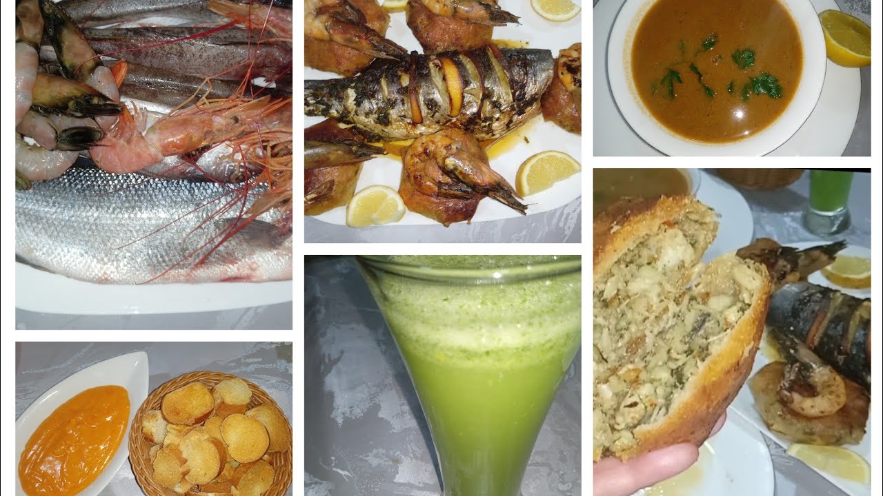 لمحبي الحوت🐟🦐 أرواحوا نحضرو أبن بسطيلة وحساء بطريقةسهلة 🎉