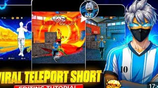 ODEX FF Viral Teleport short Editing Tutorial 🔥😘 Odex FF editing tutorial ❤️‍🩹😆 screenshot 5