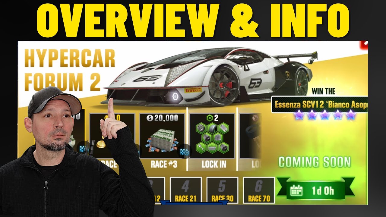 CSR2 HyperCar Forum 2 event overview and info