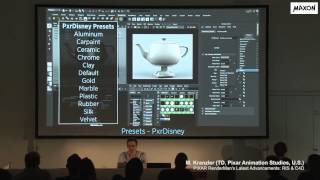 FMX2015 MAXON MKranzler RenderMansLatestAdvancementsRISC4D