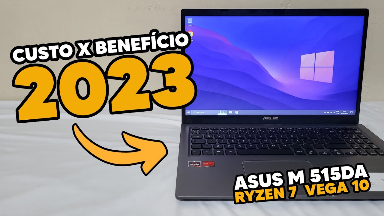Review Asus M515DA | Ryzen 7 + Vega 10 | O Melhor Custo Benefício