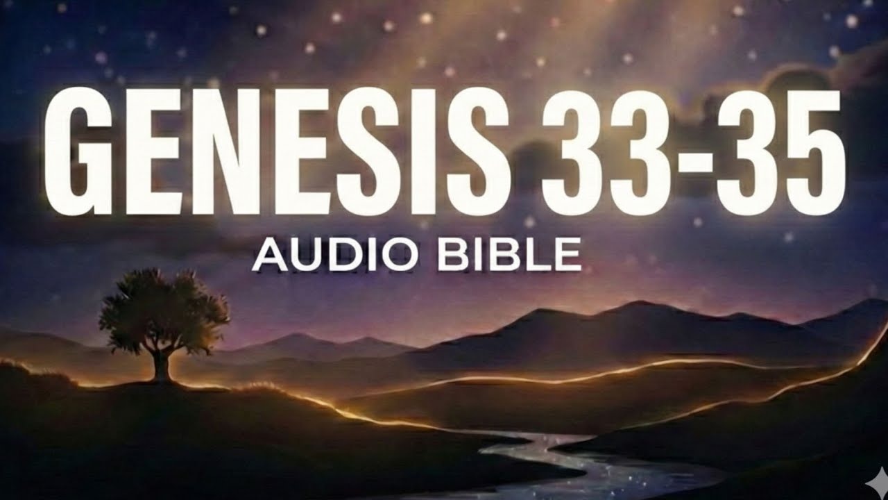 Genesis 33–35 | Full English Bible Reading for Prayer, Meditation & Sleep (KJV)