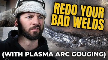 The Easiest Way To Remove Welds : Plasma Gouging 101