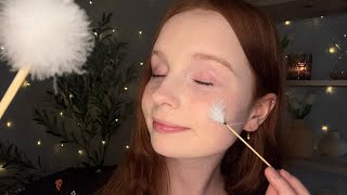 ASMR Tracing My Face & YOURS 🌿✍🏻