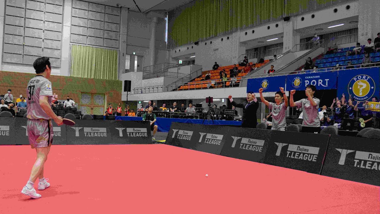 静岡ジェード vs 金沢ポート ノジマTリーグ2023-2024 2023年8月6日　超ハイライト【卓球Tリーグ公式】