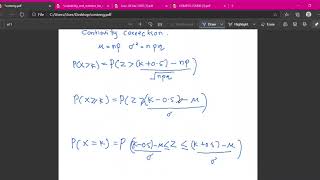 APPROXIMATION OF BINOMIAL AND POISSON TO NORMAL DISTRIBUTION
