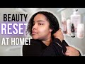 Pamper Routine for the week! ( skincare + natural hair &amp; teeth)