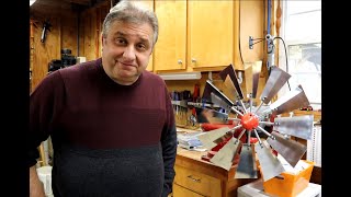 Homemade Wind Turbine Blades & Hub